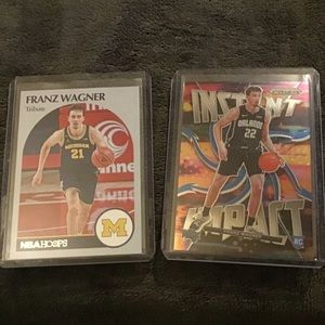 Franz Wagner 2021-22 Panini Prizm Rookie Card-Instant Impact RC-Orlando …